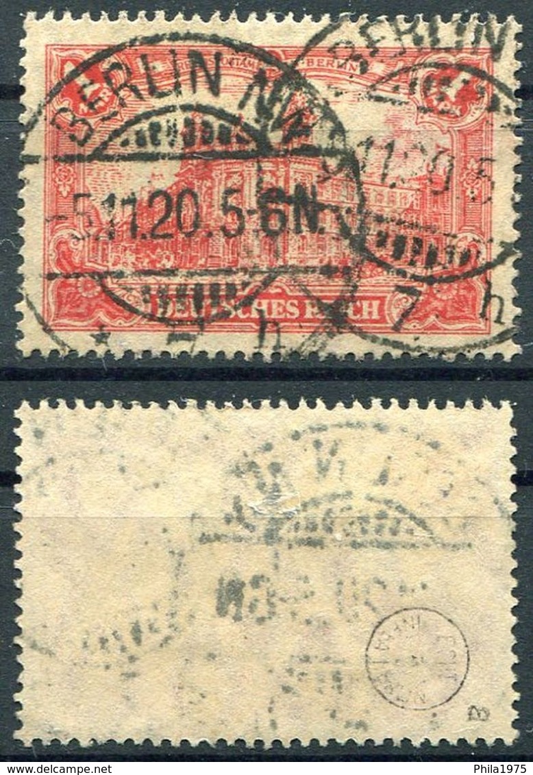 Deutsches Reich Michel-Nr. A113a Vollstempel - Geprüft - Gebraucht