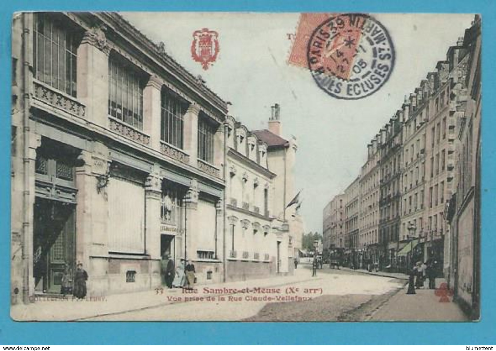 CPA TOUT PARIS 33 - Rue Sambre Et Meuse (Xème Arrt.) - District 10