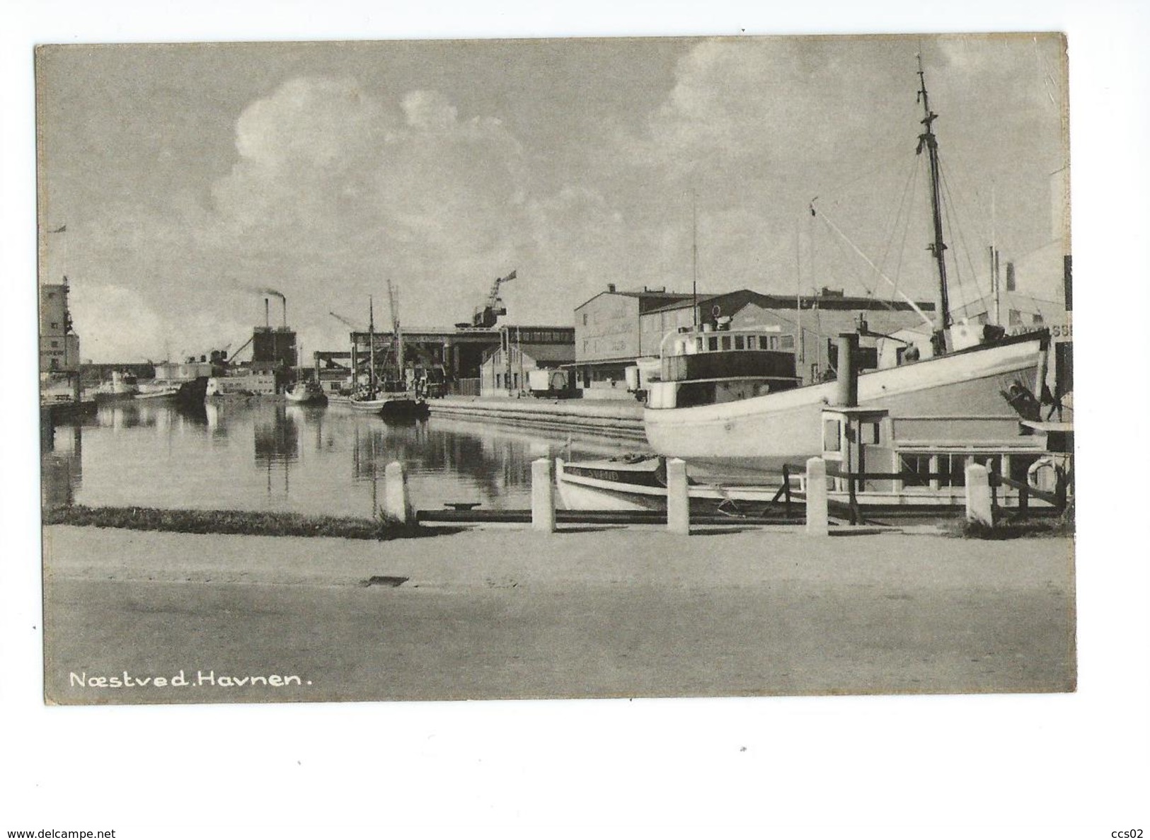 Naestved Havnen 1961 - Danemark