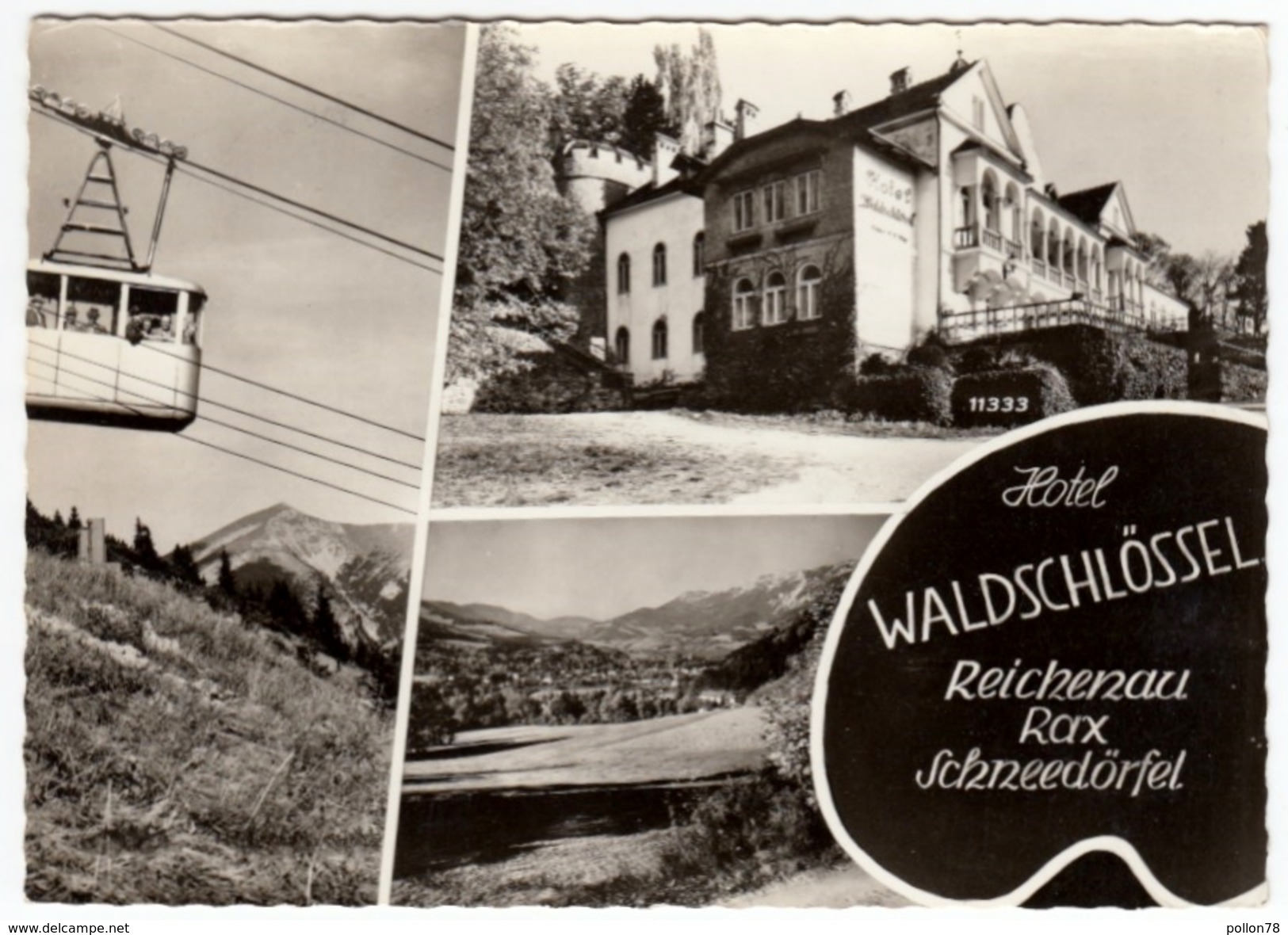 HOTEL WALDSCHLOSSEL - REICHENAU - RAX - SCHNEEDORFEL - NEUNKIRCHEN - 1970 - Neunkirchen