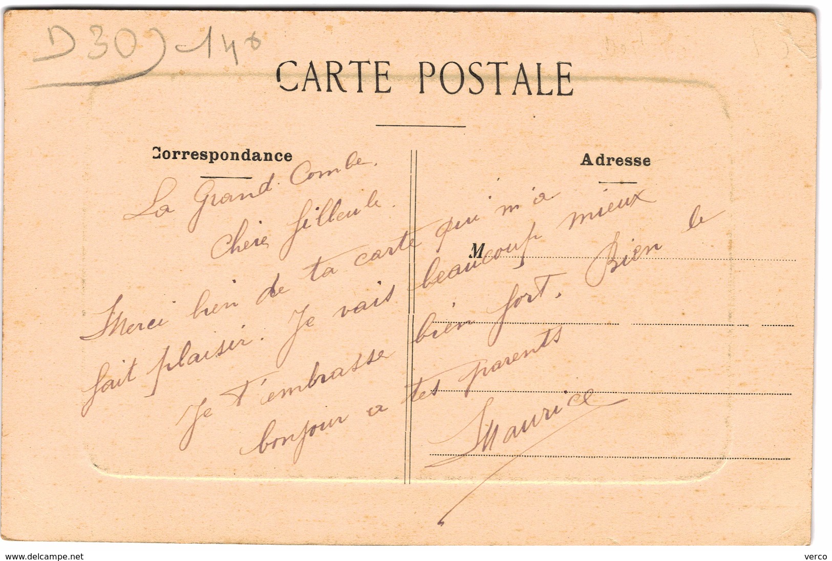 Carte Postale Ancienne De LA GRAND COMBE - La Grand-Combe