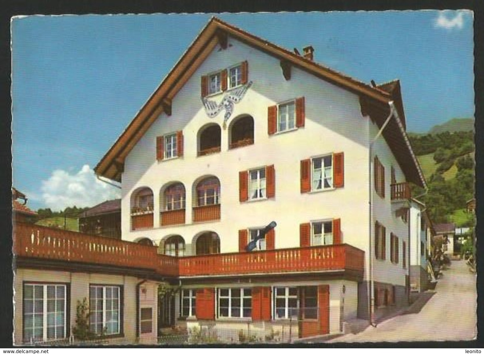 SEEWIS GR Prättigau Gott Hilft Häuser HAUS VILAN 1958 - Seewis Im Prättigau