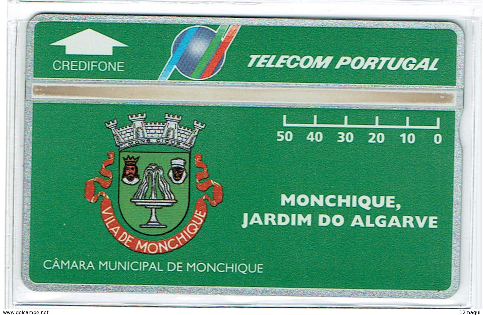 PHONECARDS-- PORTUGAL-- PORTUGAL TELECOM- OPTICAL- 50 U  MONCHIQUE- JARDIM DO ALGARVE-- MINT---..- BATCH  402A - Portugal