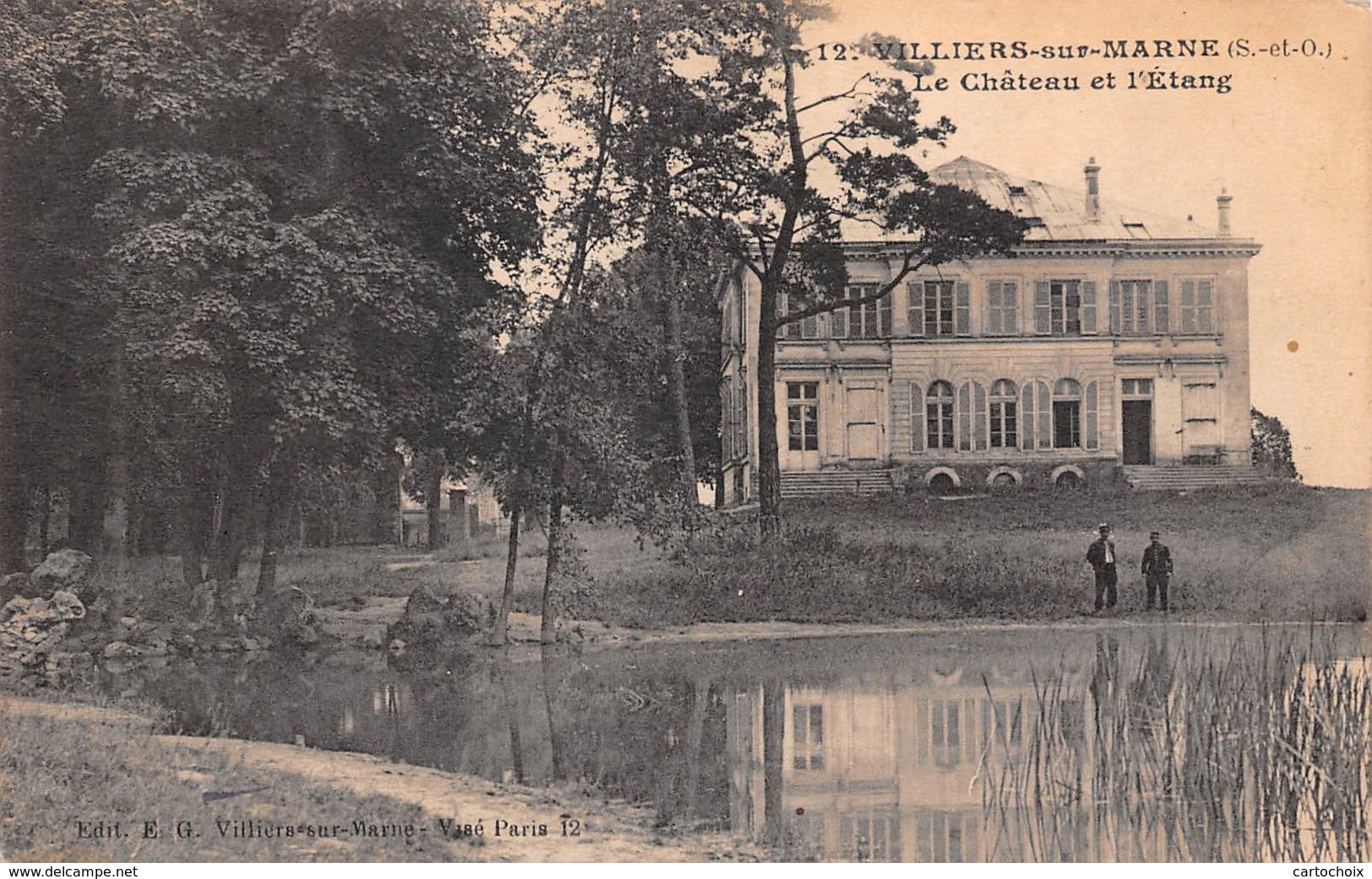 94 - Villiers-sur-Marne - Le Château - L'Etang - Villiers Sur Marne