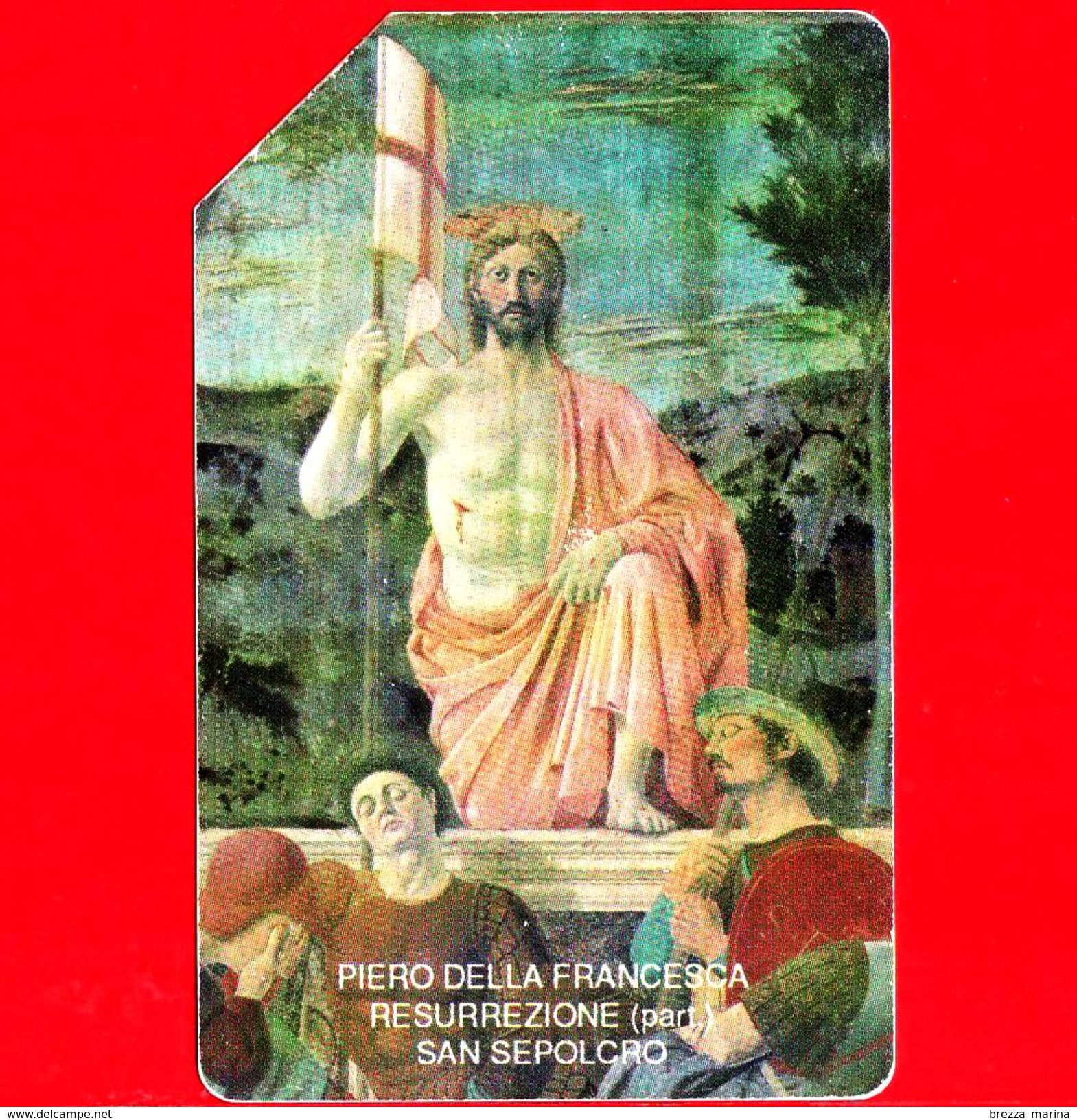 ITALIA - Scheda Telefonica - SIP - Usata - Pasqua 1992 - Piero Della Francesca - C&C 2252 - Golden 195 - Pubbliche Speciali O Commemorative