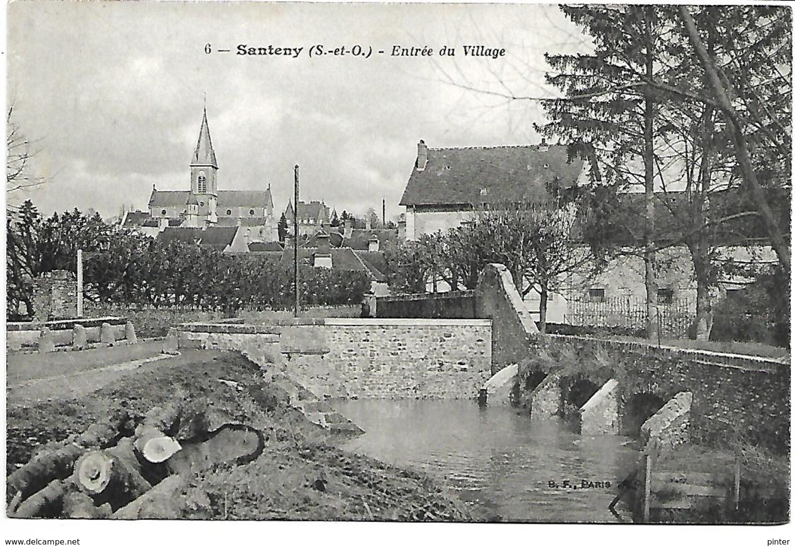 SANTENY - Entrée Du Village - Santeny