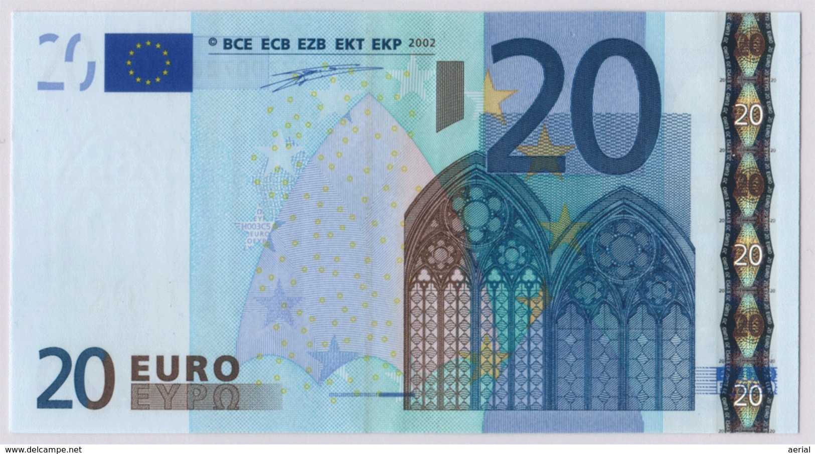 20 EURO IRELAND DUISENBERG H003 C5 UNC/AUNC - 20 Euro