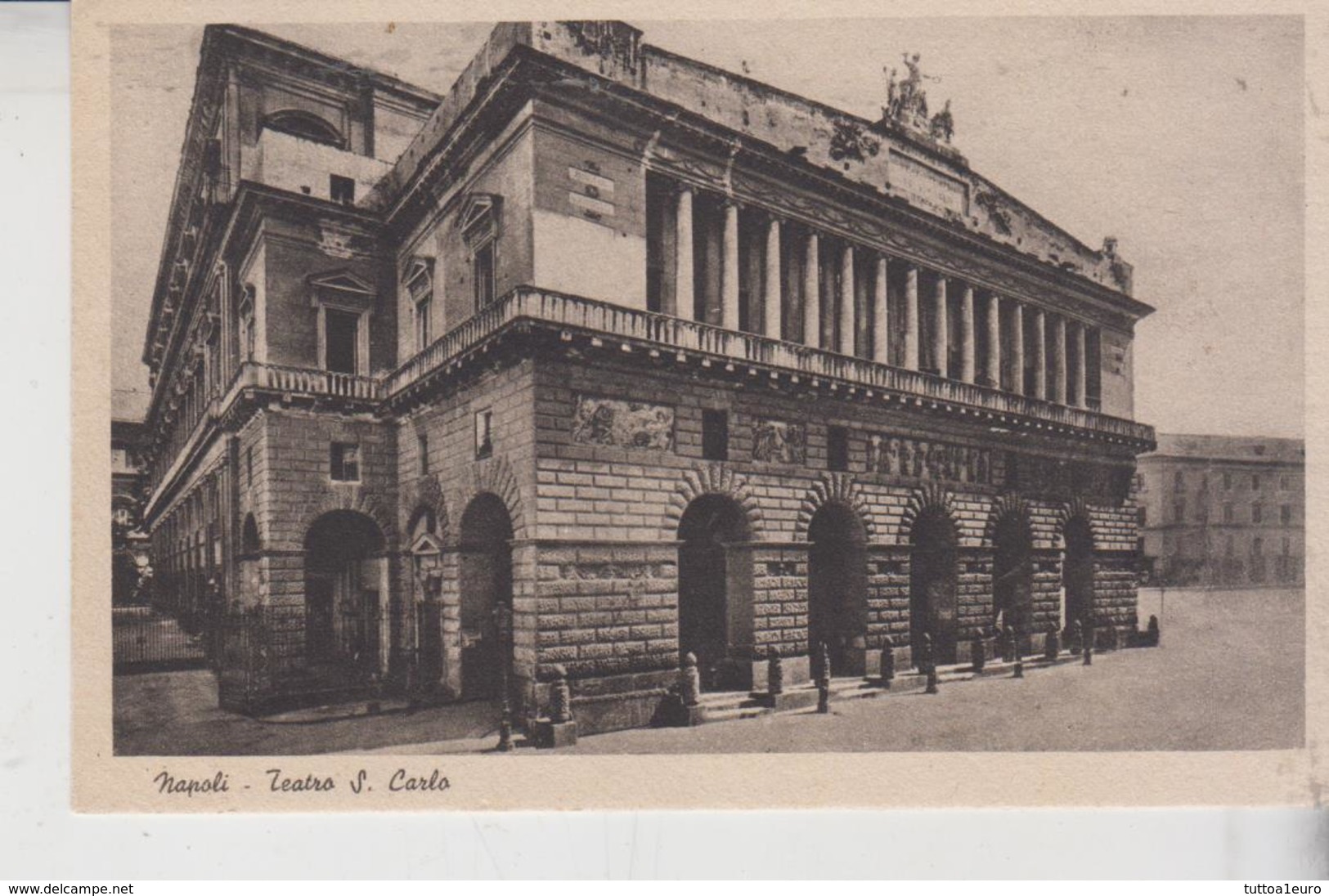 Napoli Teatro S. Carlo  1942 - Napoli (Naples)