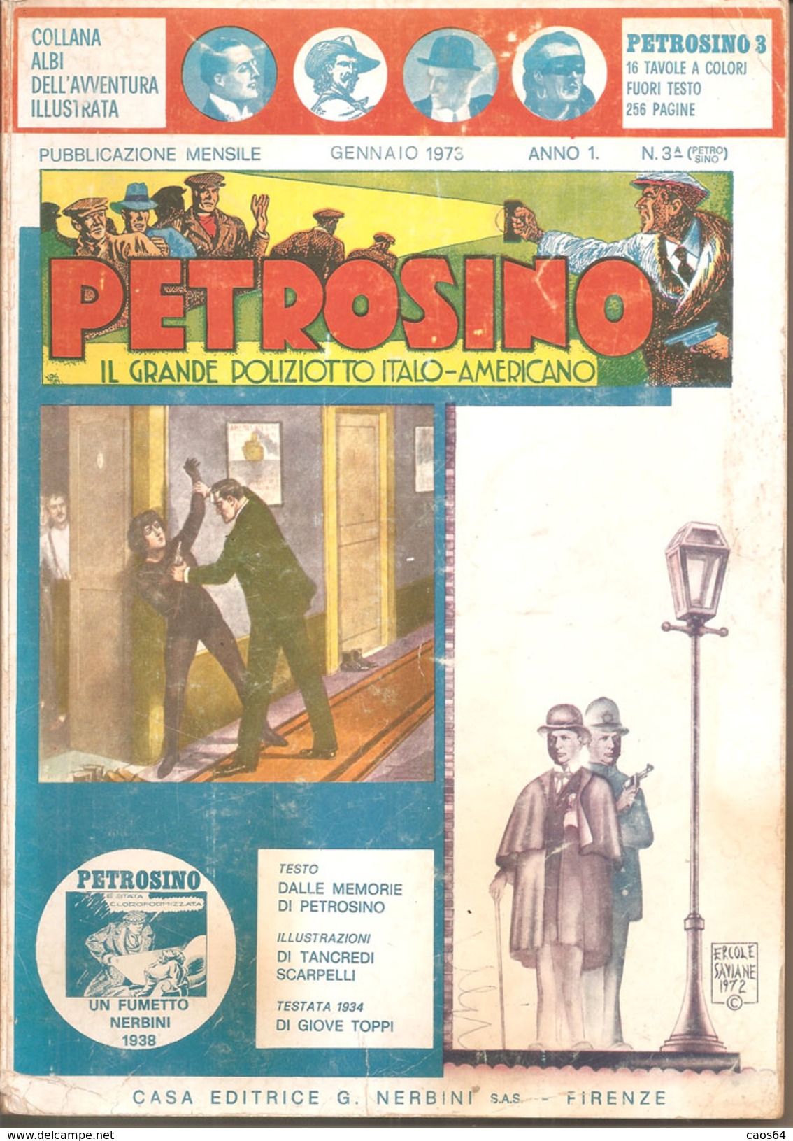 PETROSINO ANNO 1 N. 3 - Geschiedenis, Biografie, Filosofie