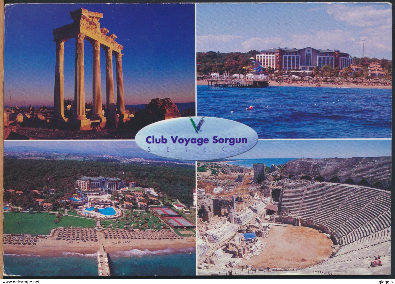 °°° GF78 - TURKEY - ANTALYA - CLUB VOYAGE SORGUN - With Stamps °°° - Turchia