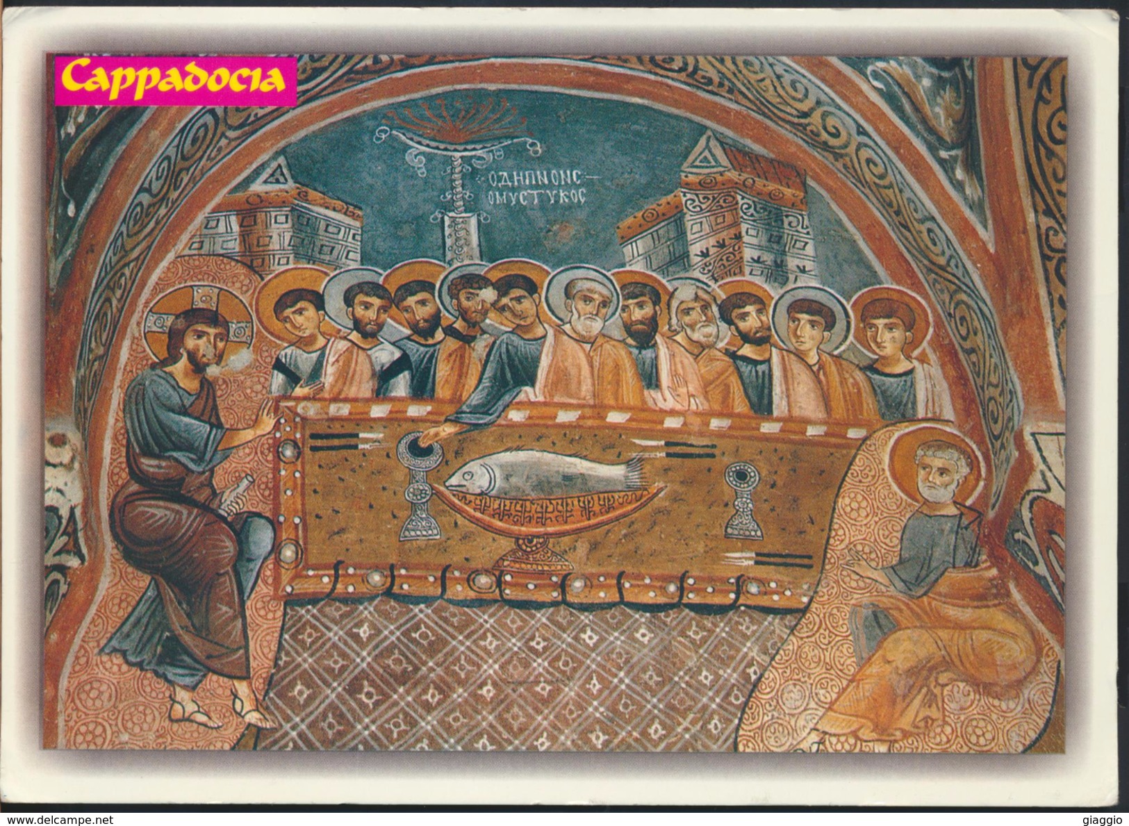 °°° GF79 - TURKEY - CAPPADOCIA - KARANLIK CHURCH - With Stamps °°° - Turchia