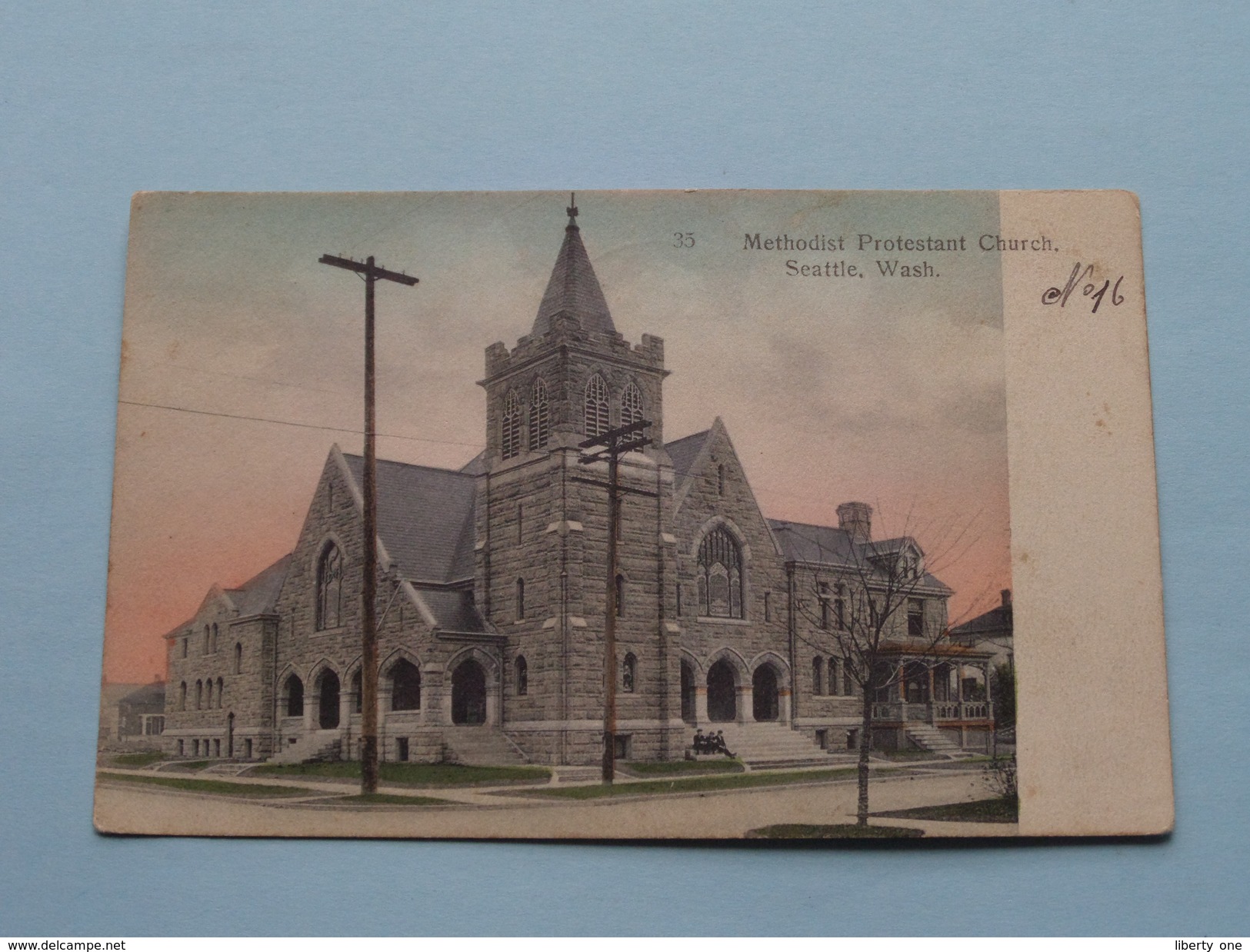 Methodist Protestant Church, Seattle ( 35 ) Anno 19?? ( Zie Foto's ) ! - Seattle