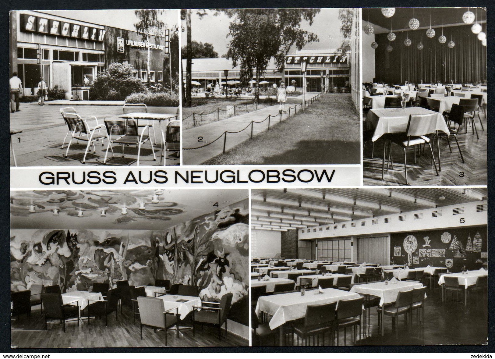 A0797 - Alte MBK Ansichtskarte - Neuglobsow - Kr. Gransee - FDGB Erholungszentrum Stechlin - Sonderstempel - Neuglobsow