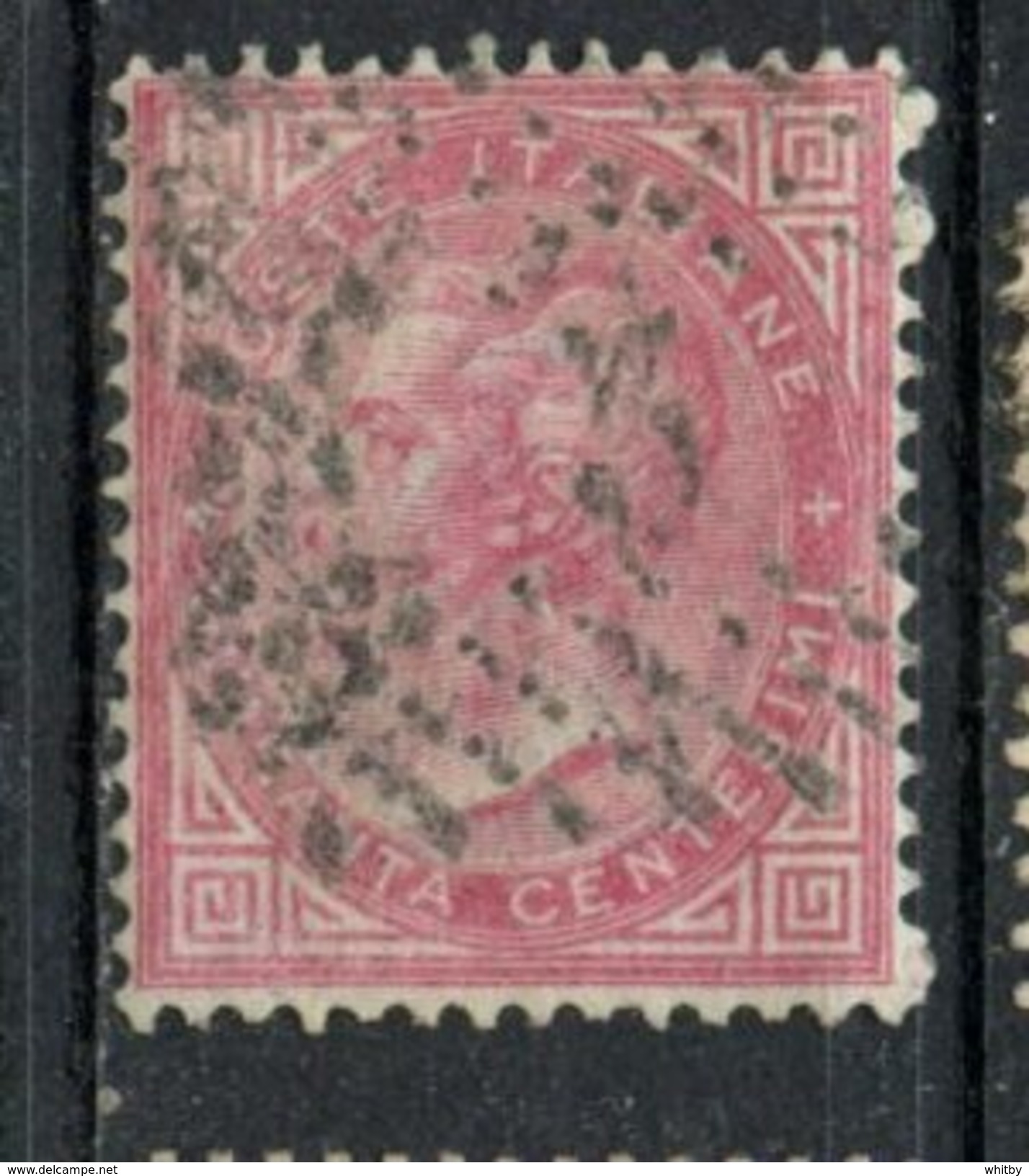 Italy 1863 40c Victor Emmanuel II Issue #31 - Oblitérés