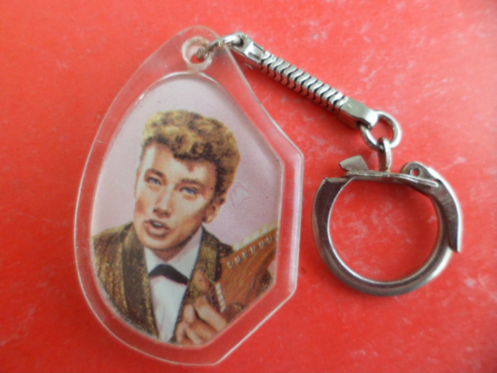 PC Musique Cinema Chanteur JOHNNY HALLYDAY  Année 1960 - Key-rings