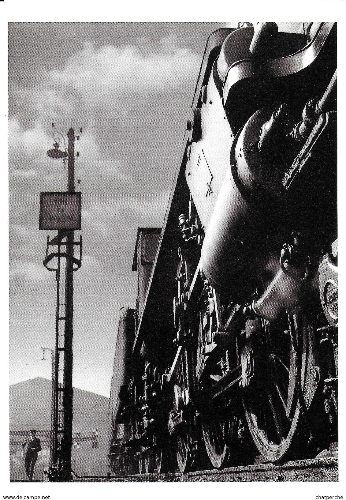 PHOTO PHOTOGRAPHE TRANSPORT CHEMIN DE FER  TRAIN A VAPEUR N 203 PIERRE BOUCHER GARE DU NORD 1934 - Autres & Non Classés