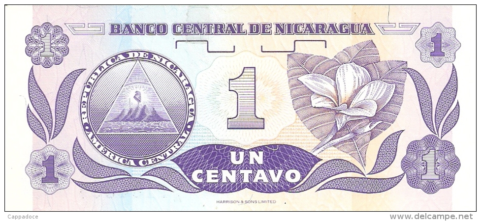 NICARAGUA   1 Centavo   ND (1991)   P. 167   UNC - Nicaragua