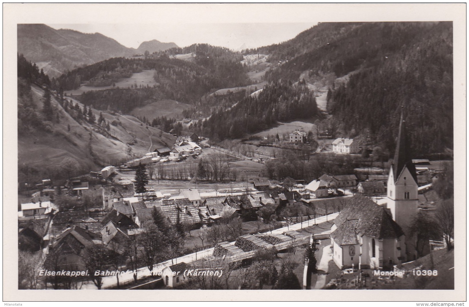 Eisenkappel Eisenkappl - Bahnhof (10398) * 7. April 1942 - Sonstige & Ohne Zuordnung