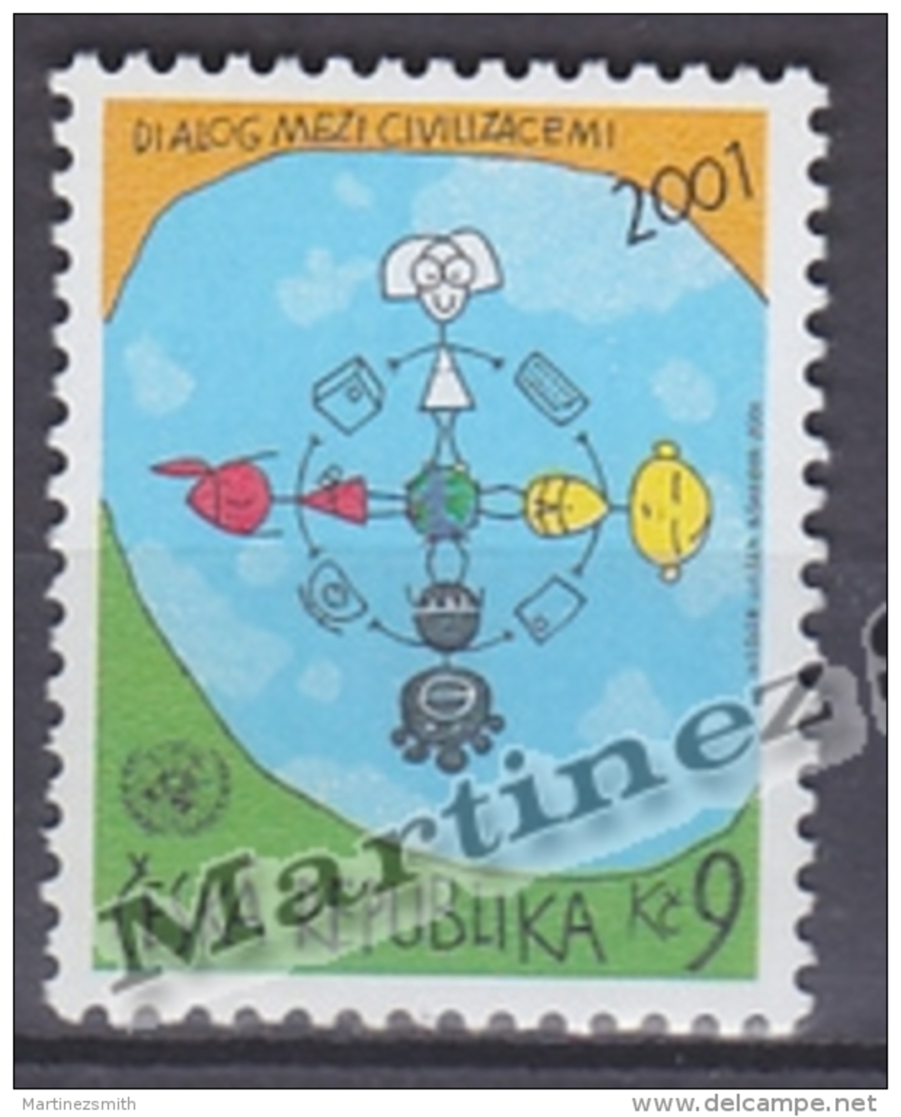 Czech Republic - Tcheque 2001 Yvert 289 - Dialogue Among Civilizations  - MNH - Ongebruikt