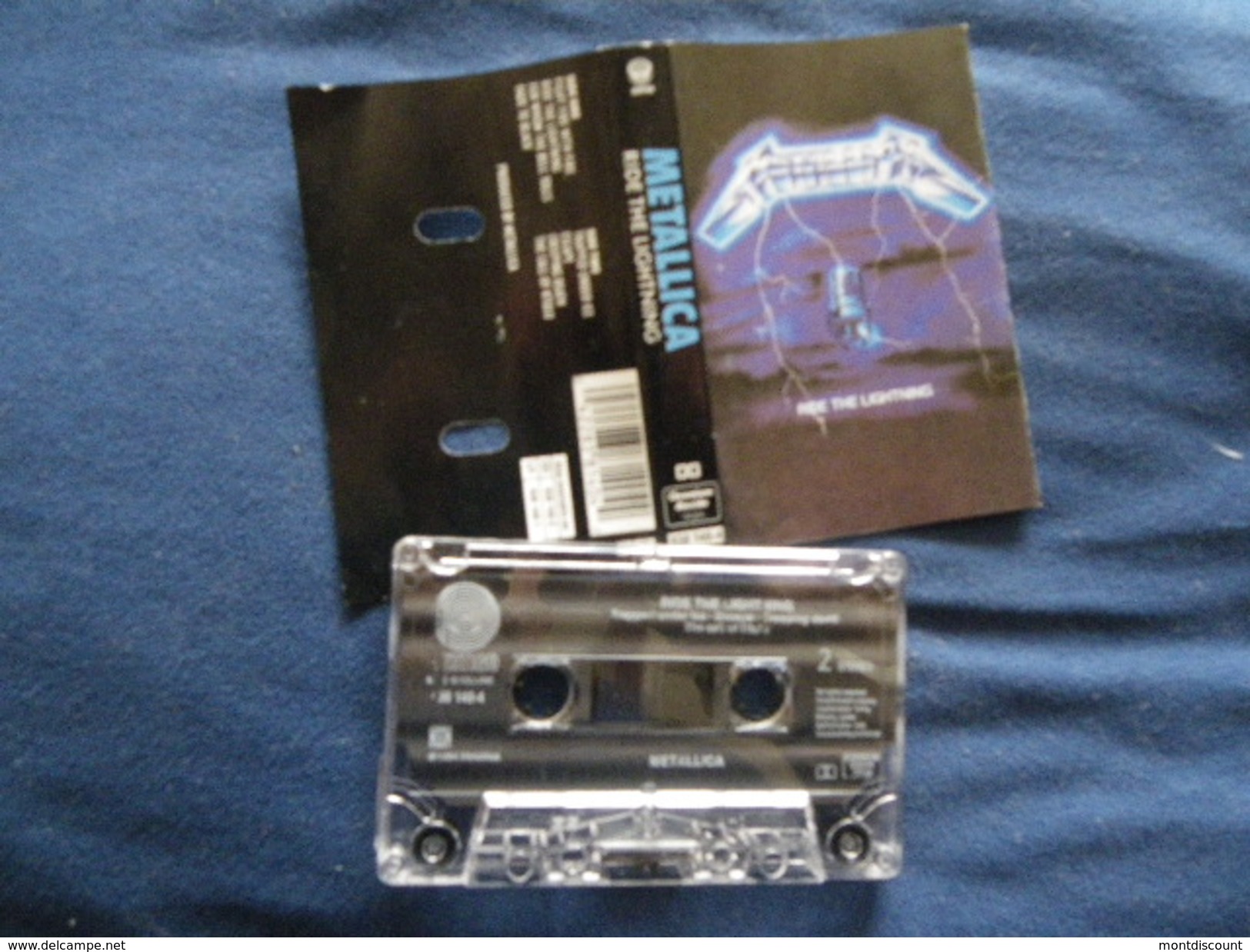 METALLICA K7 AUDIO VOIR PHOTO...ET LIRE IMPORTANT...  REGARDEZ LES AUTRES (PLUSIEURS) - Audio Tapes