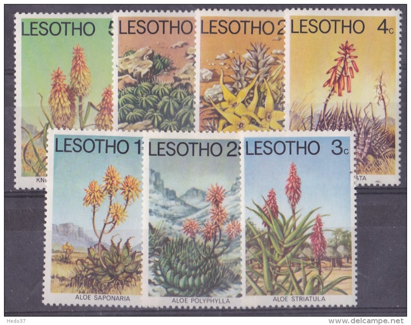 Lesotho N°323/329 - Neufs ** - Superbe - Lesotho (1966-...)