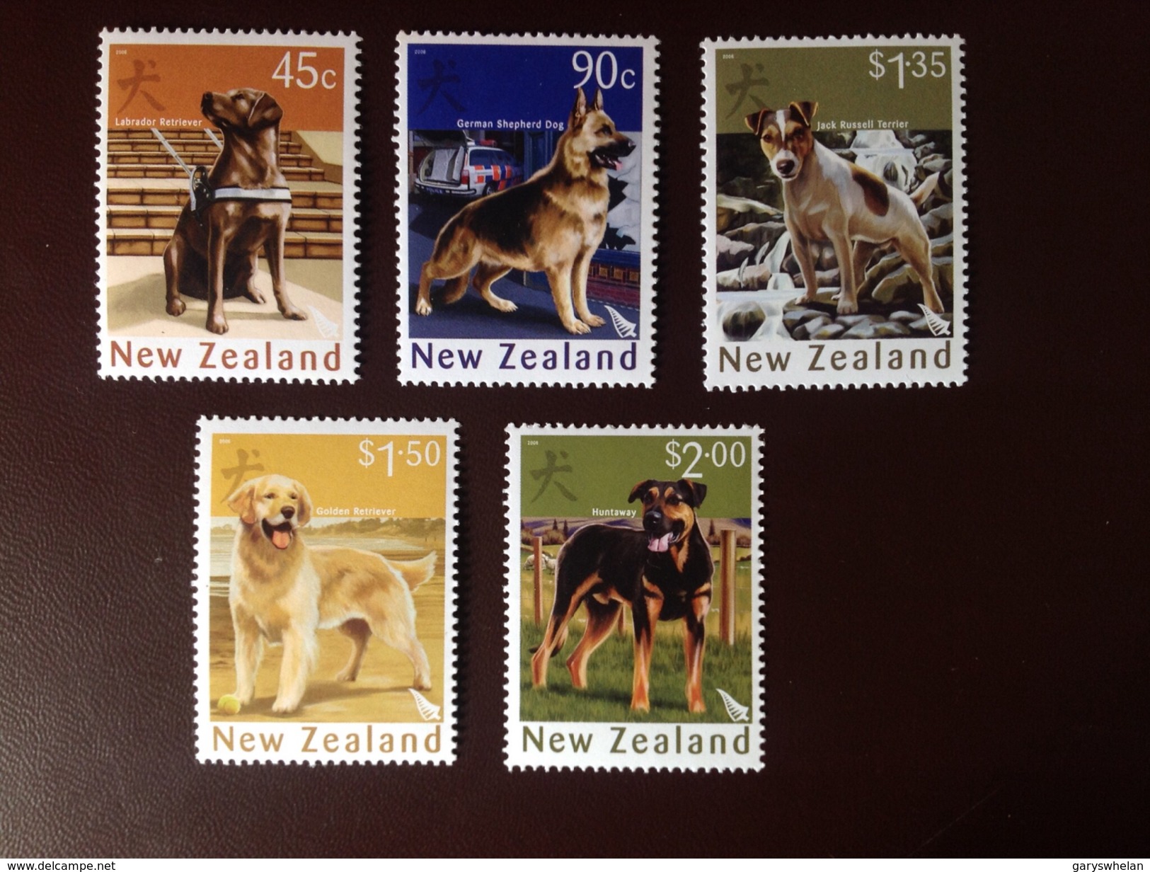 New Zealand 2006 Year Of The Dog MNH - Dogs