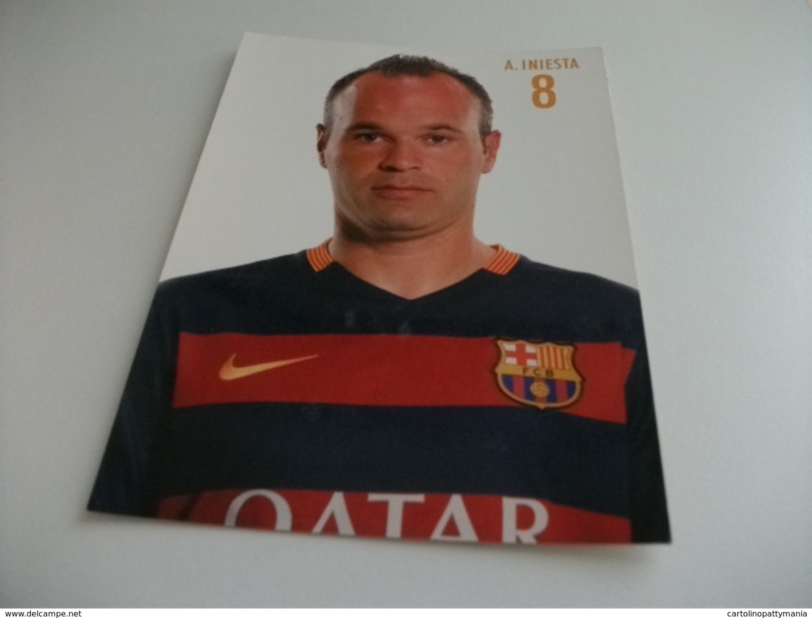 CALCIO CALCIATORE A. INIESTA  BARCELLONA - Personalità Sportive