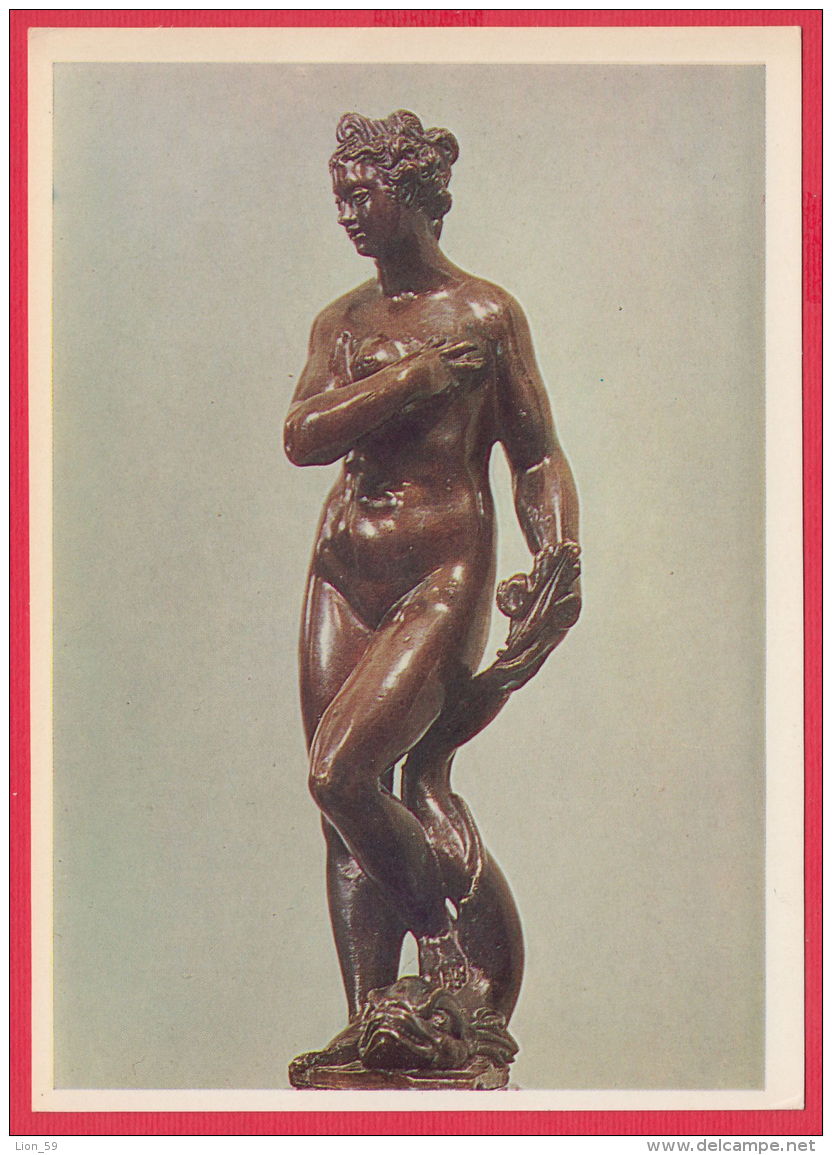 219131 / Italy Sculptor Tiziano Aspetti   - VENUS , NUDE WOMAN AND FISH , Russia Russie - Esculturas