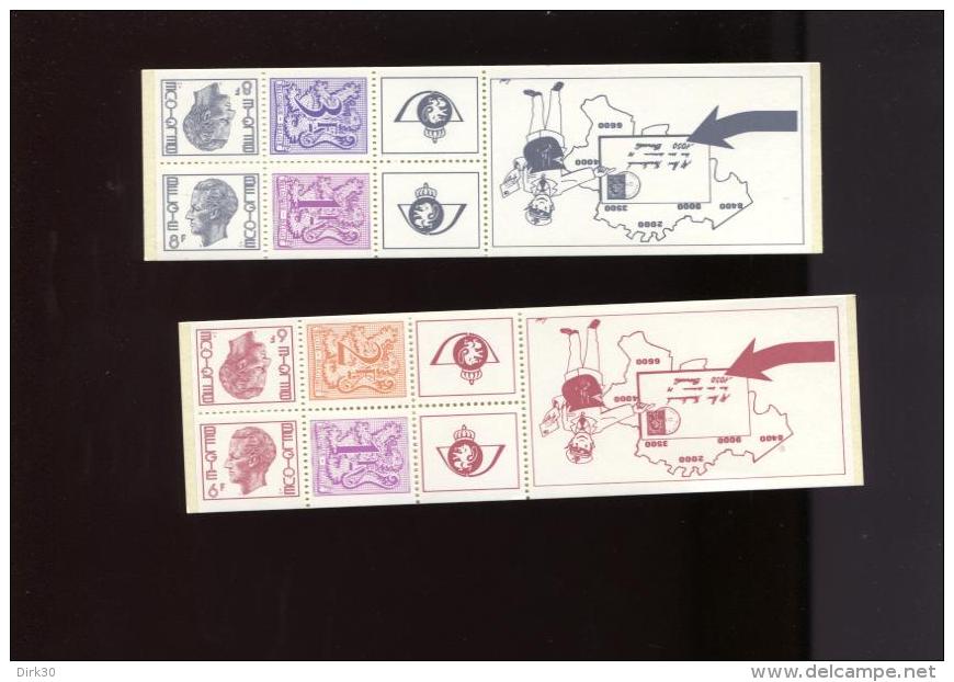 Belgie 1978 B14/B15 Carnet 14 & 15 Boudewijn Elstrom MNH - Unclassified