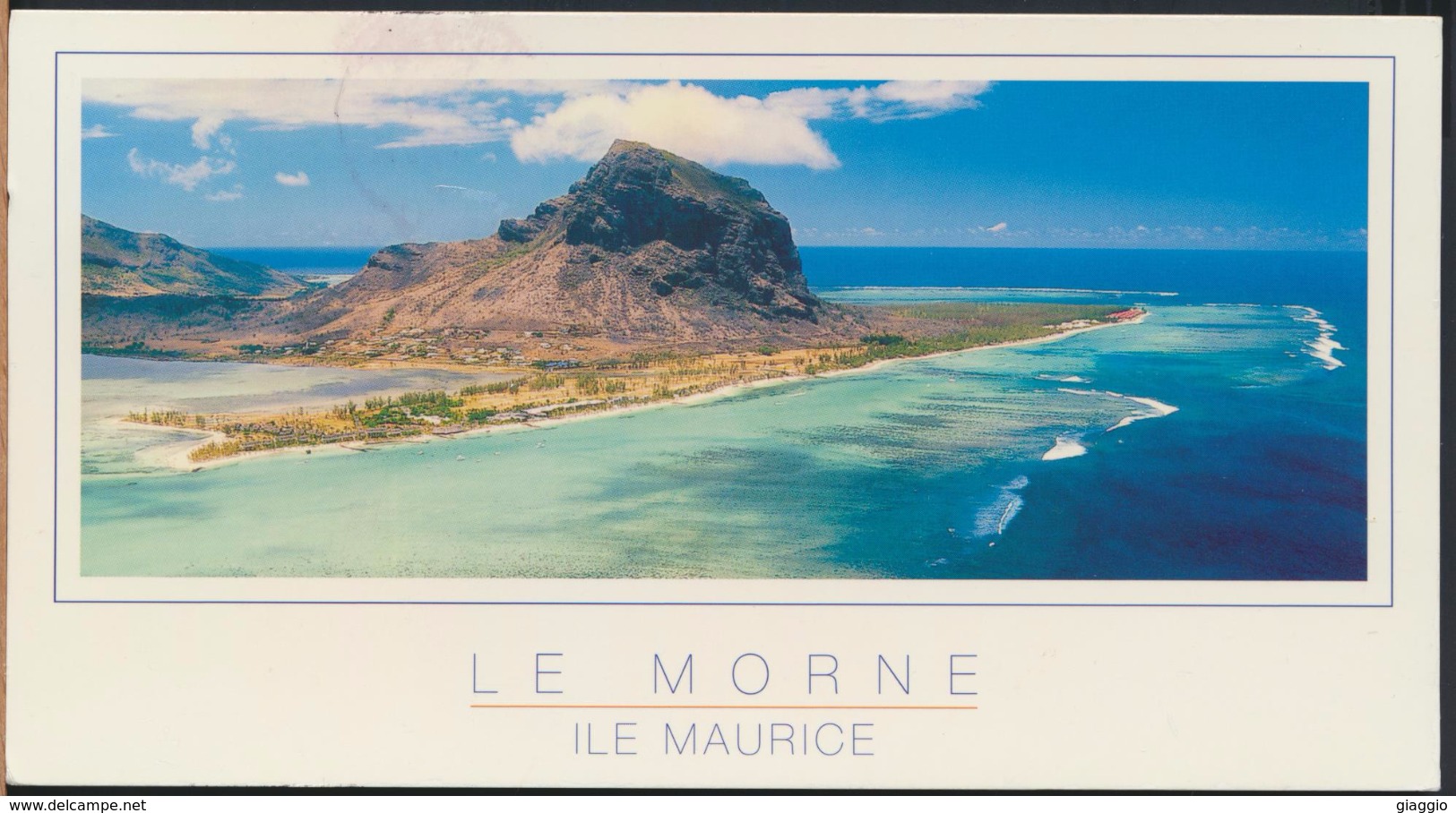 °°° GF137 - ILE MAURICE MAURITIUS - LE MORNE - With Stamps °°° - Mauritius