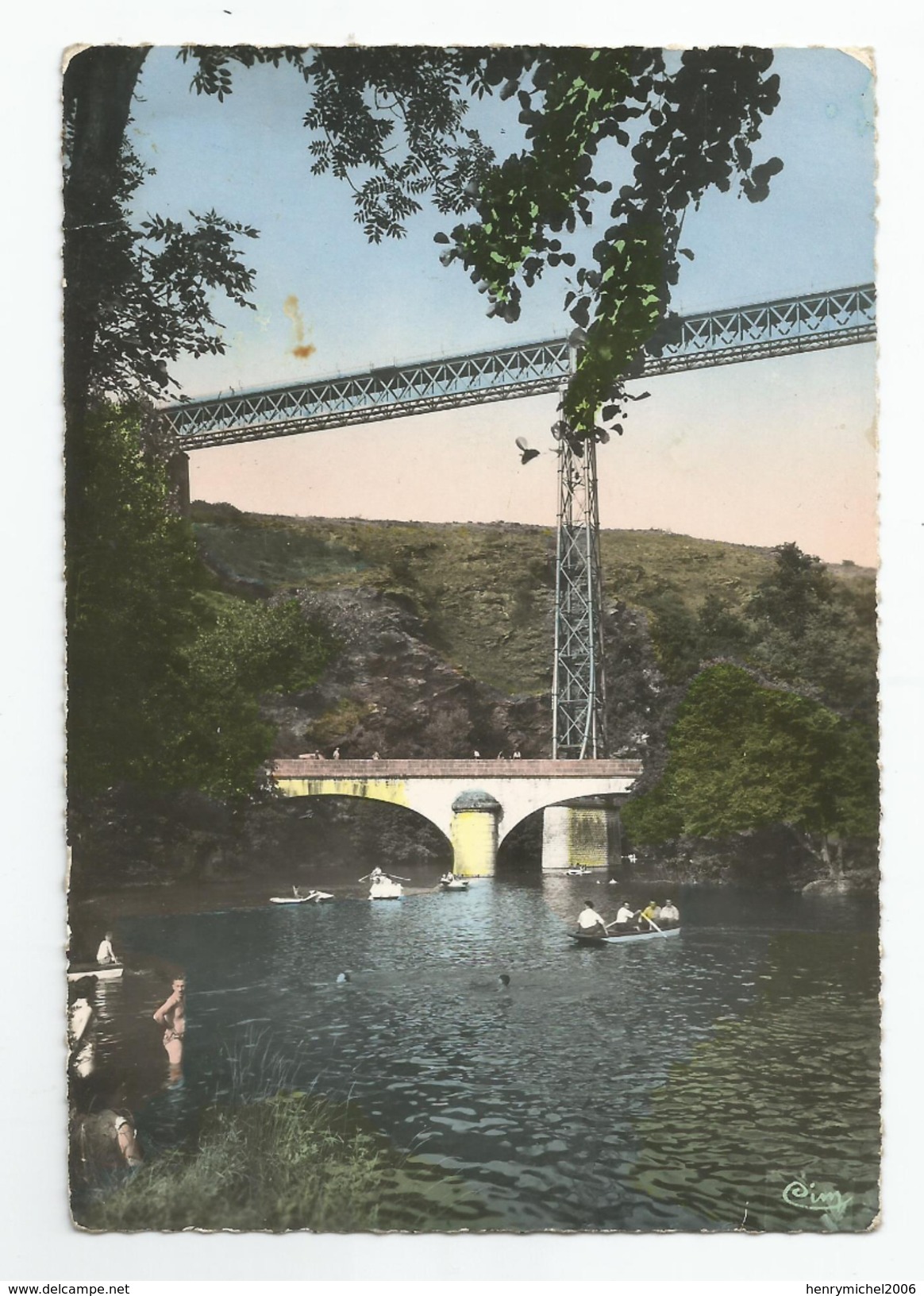 03 Allier - Vers St Bonnet De Rochefort Pont Eiffel Construit En 1869 Vallée Sioule Gorges De Chouvigny - Other & Unclassified