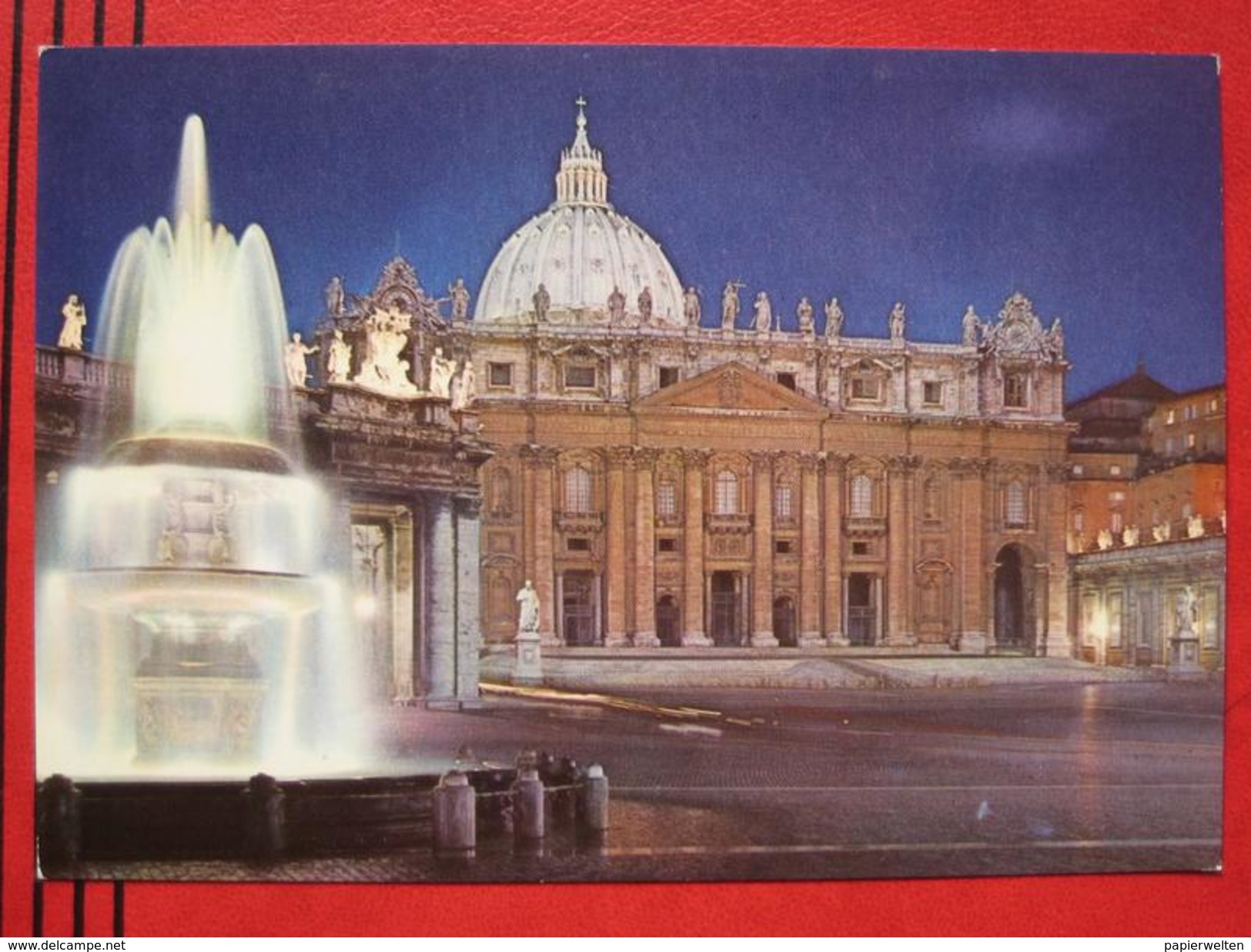 Roma / Citta Del Vaticano (RM) - Piazza S. Pietro Di Notte - Vatikanstadt