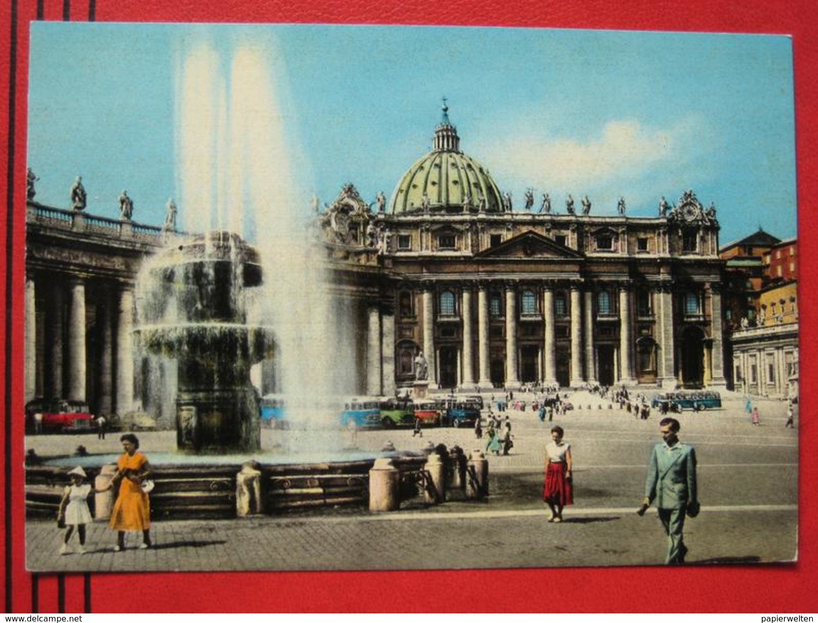 Roma / Citta Del Vaticano (RM) - Piazza E Basilica Di S. Pietro / Autobus - Vatikanstadt