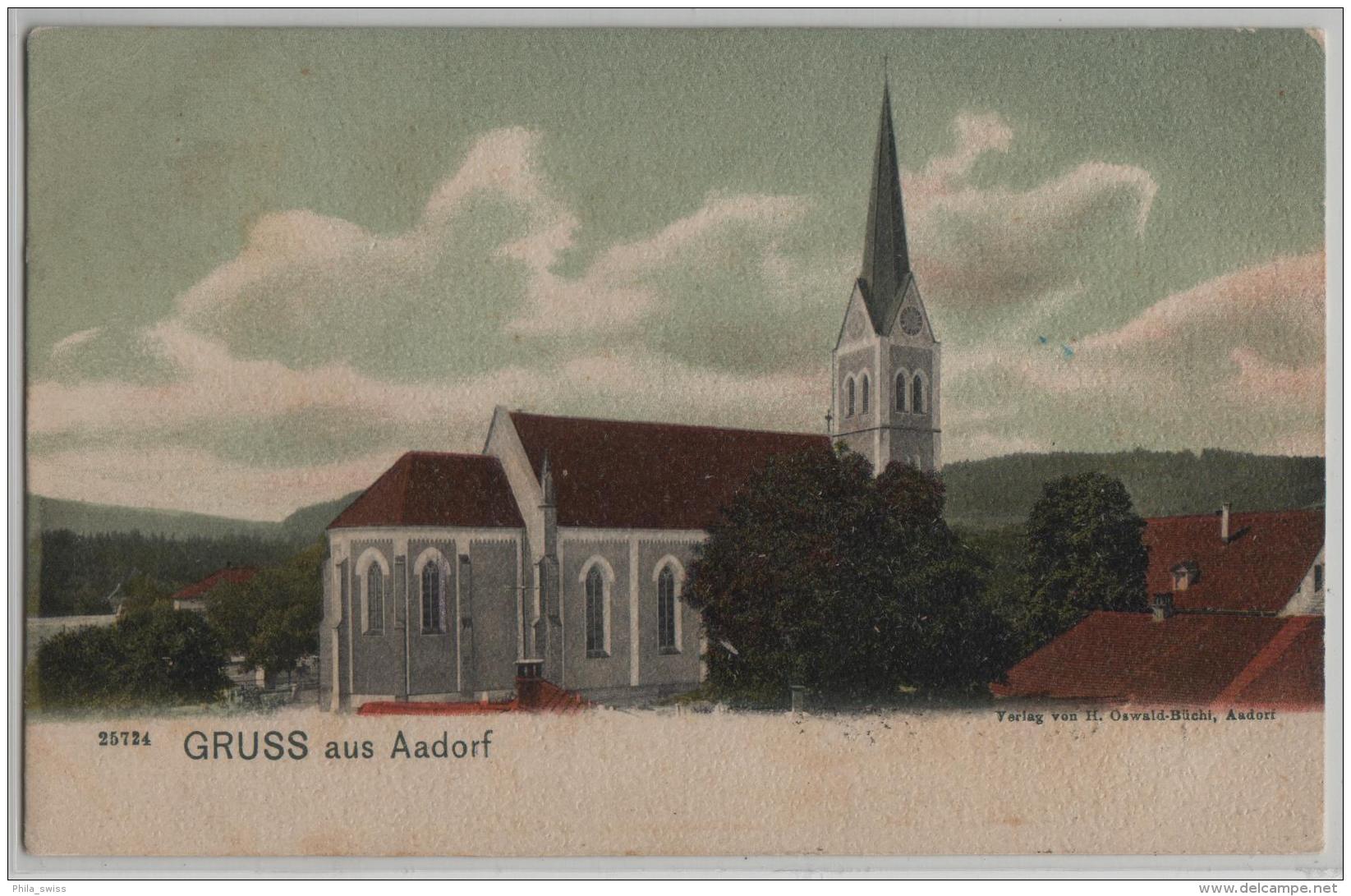 Gruss Aus Aadorf - Kirche - Photo: Metz - Aadorf