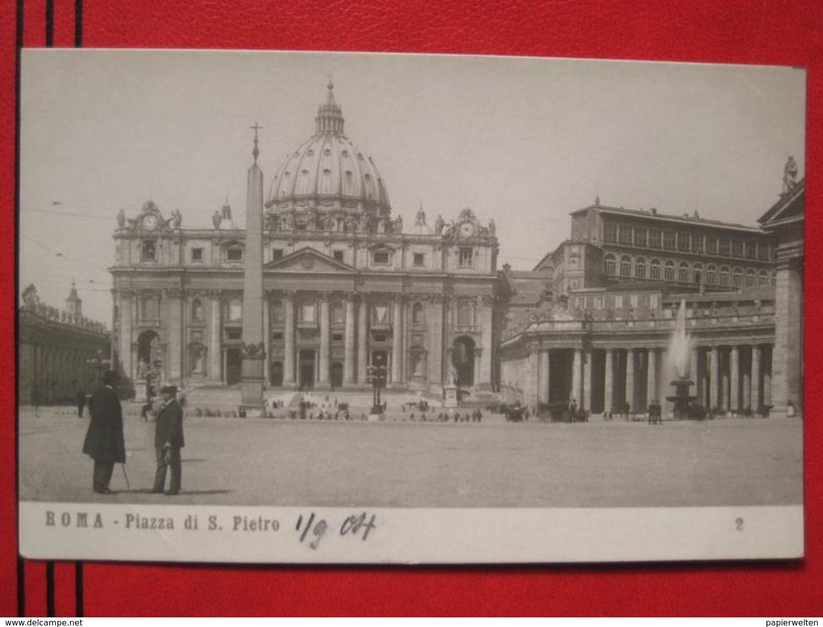 Roma / Citta Del Vaticano (RM) - Piazza E Basilica Di S. Pietro 1904 - Vaticano