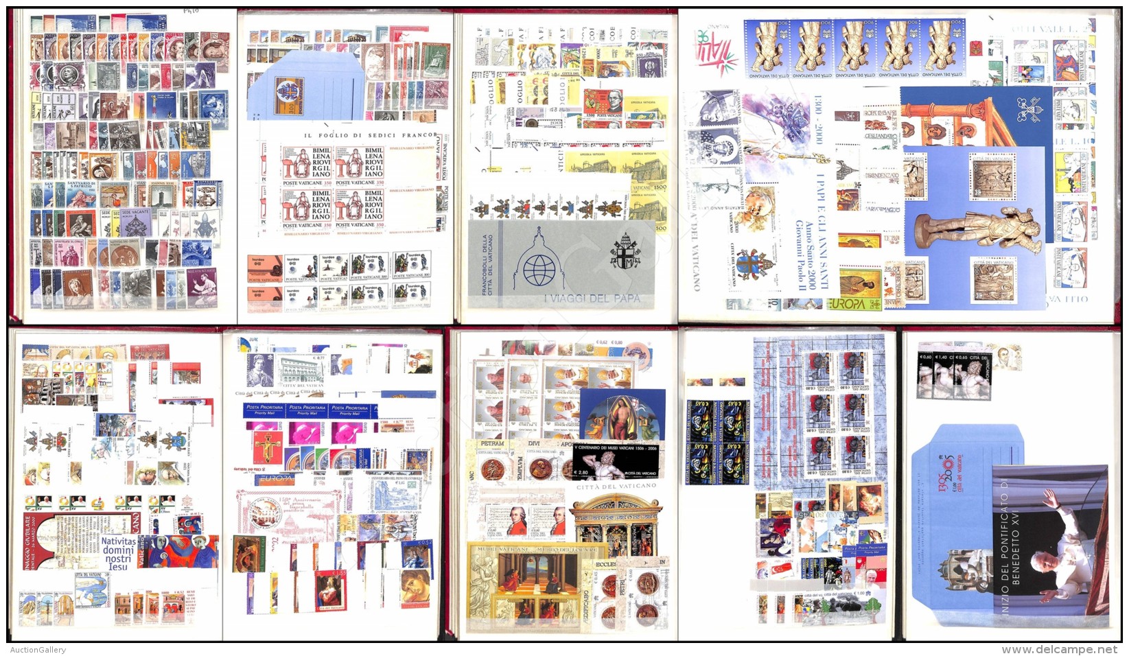 Vaticano - 1941/2007 - Insieme Del Periodo Con Blocchi Foglietti E Libretti E Servizi Per Lo Pi&ugrave; Con Gomma... - Sonstige & Ohne Zuordnung