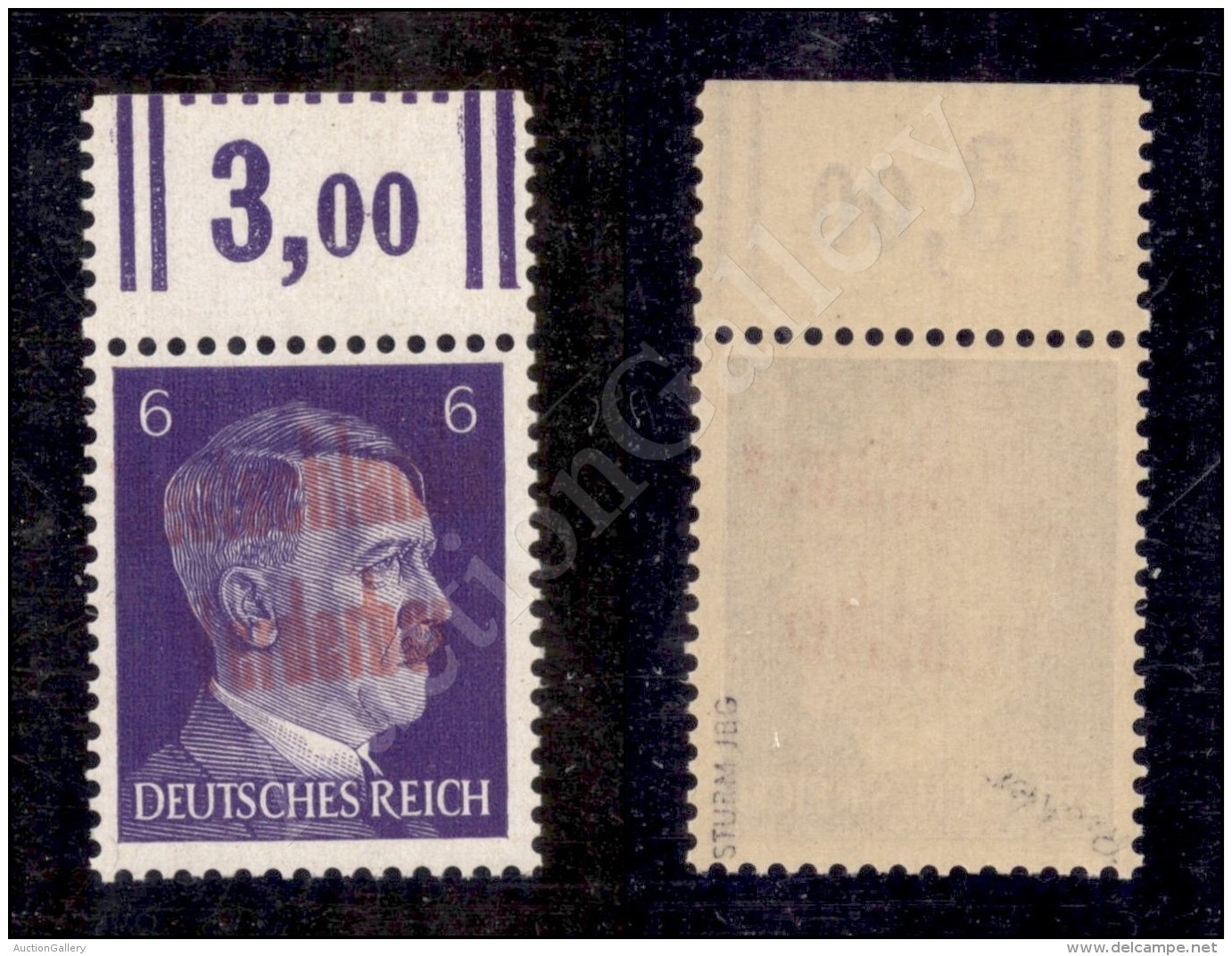 Germania - 1945 - Meissen - 6 Pfennig (B1) Nuovo Con Gomma Integra - Reichter + Sturm (2.700) - Other & Unclassified