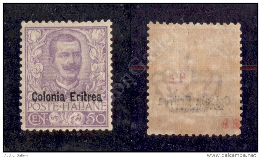 Eritrea - 1903 - 50 Cent (27) Nuovo Con Gomma Integra - Ottimamente Centrato (1.500) - Sonstige & Ohne Zuordnung