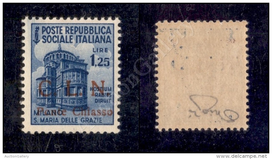 Ponte Chiasso - 1945 - 1,25 Lire (9) Nuovo Con Gomma Integra - Raybaudi (600) - Other & Unclassified