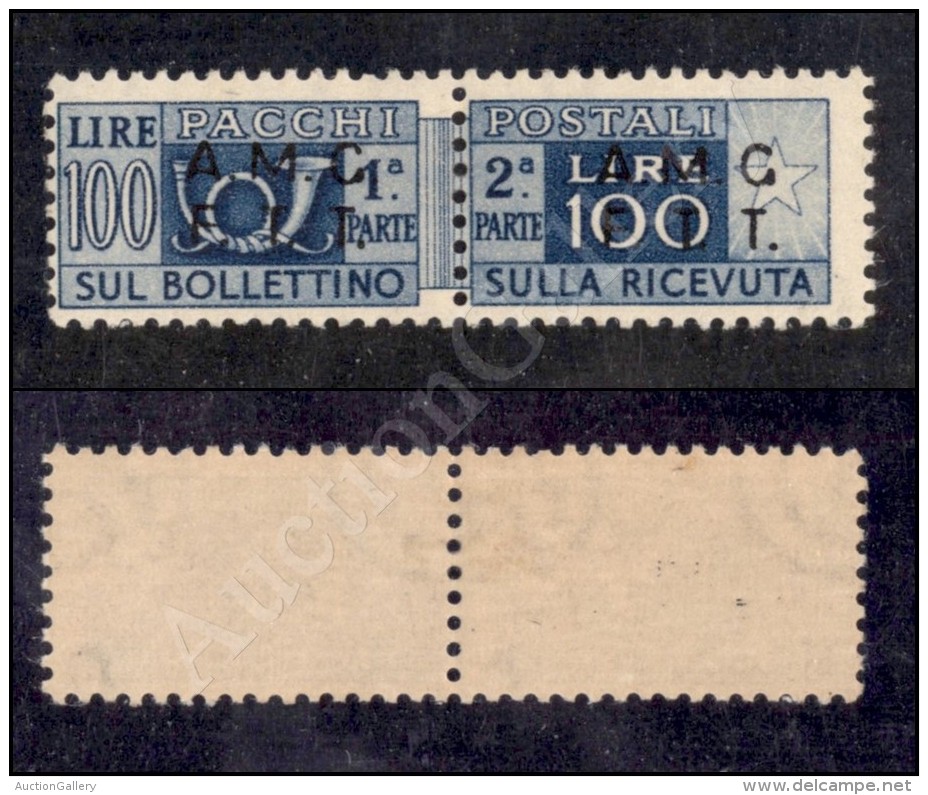 1947 - 100 Lire (9/I - Pacchi Postali) Dentellato 13 1/4 Nuovo Con Gomma Integra (750) - Other & Unclassified