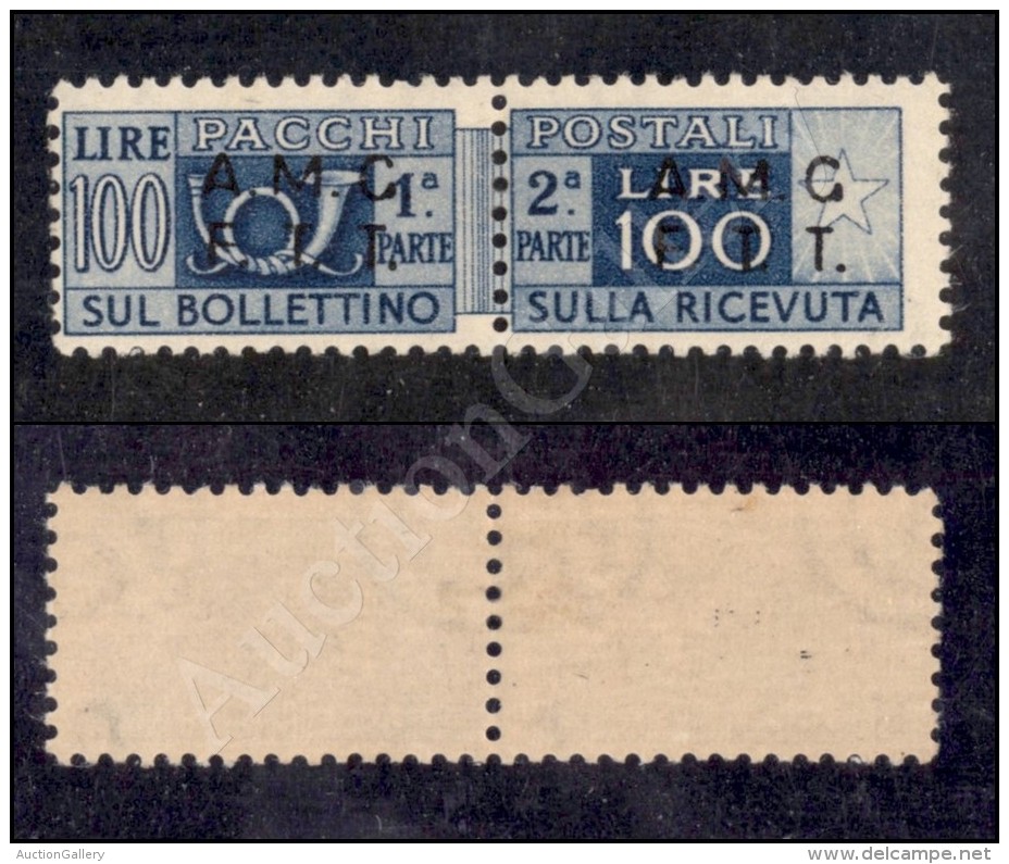 1947 - 100 Lire (9/I - Pacchi Postali) Dentellato 13 1/4 Nuovo Con Gomma Integra (750) - Sonstige & Ohne Zuordnung