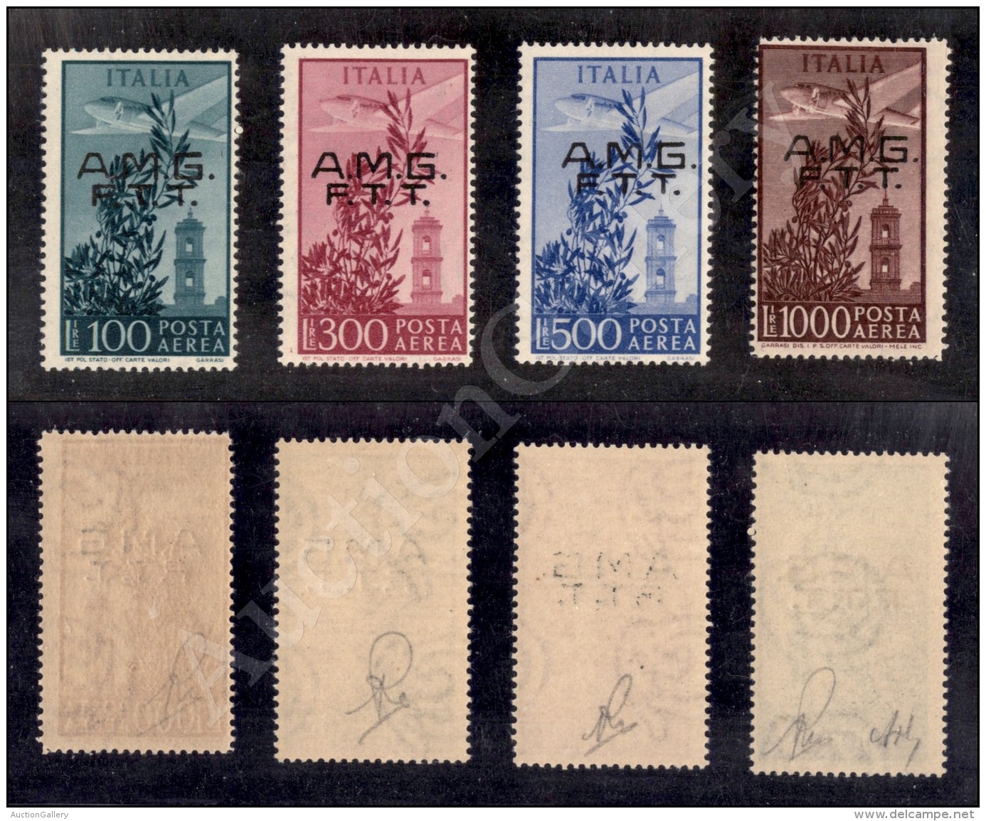 1948 - Campidoglio (13/16 - Aerea) - Serie Completa - 4 Valori Nuovi Con Gomma Integra (600) - Other & Unclassified