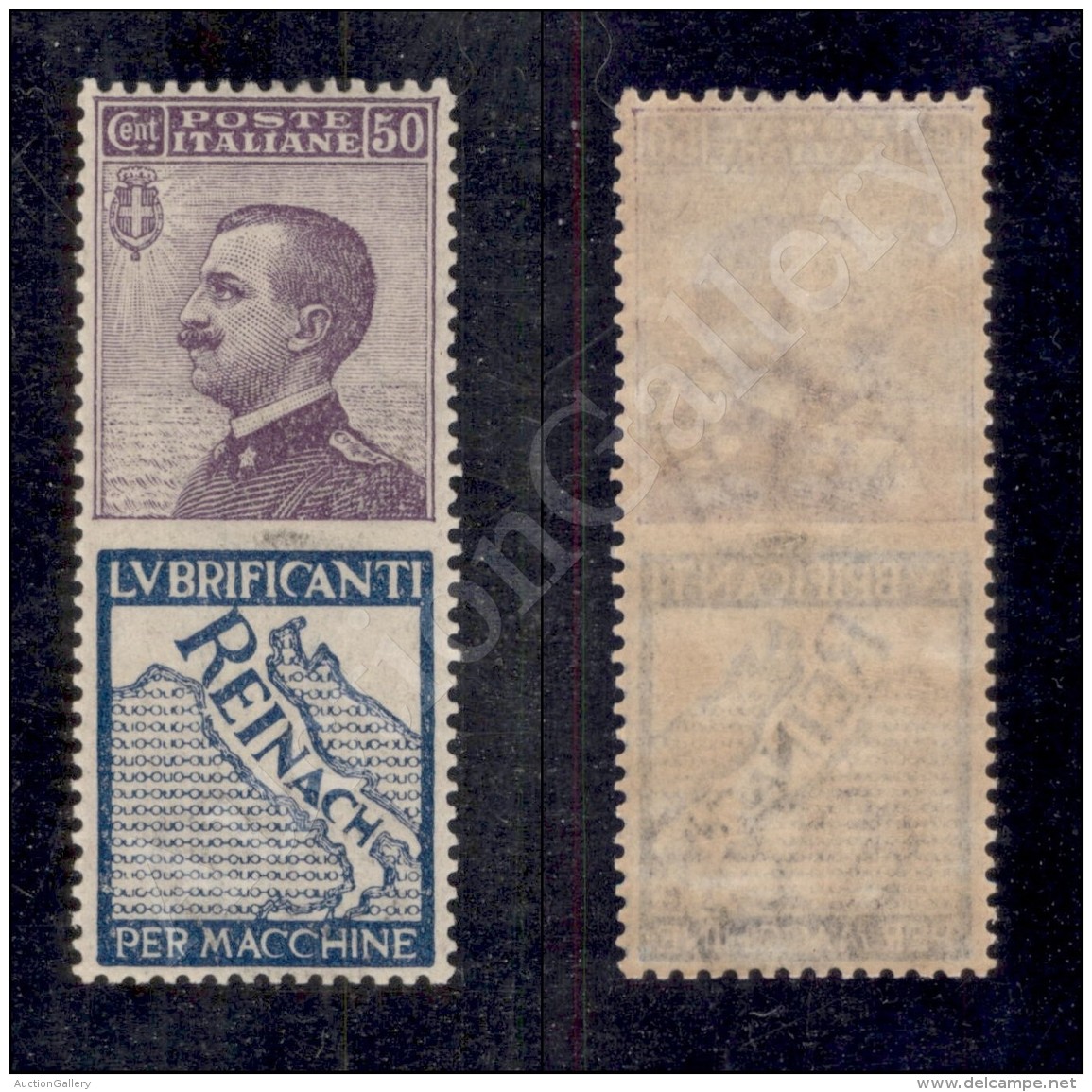 1924 - 50 Cent Reinach (14 - Pubblicitari) Nuovo Con Gomma Integra - Centratura Eccezionale - Molto Bello (1.750) - Other & Unclassified