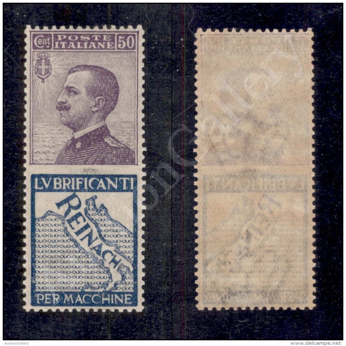 1924 - 50 Cent Reinach (14 - Pubblicitari) Nuovo Con Gomma Integra - Centratura Eccezionale - Molto Bello (1.750) - Sonstige & Ohne Zuordnung