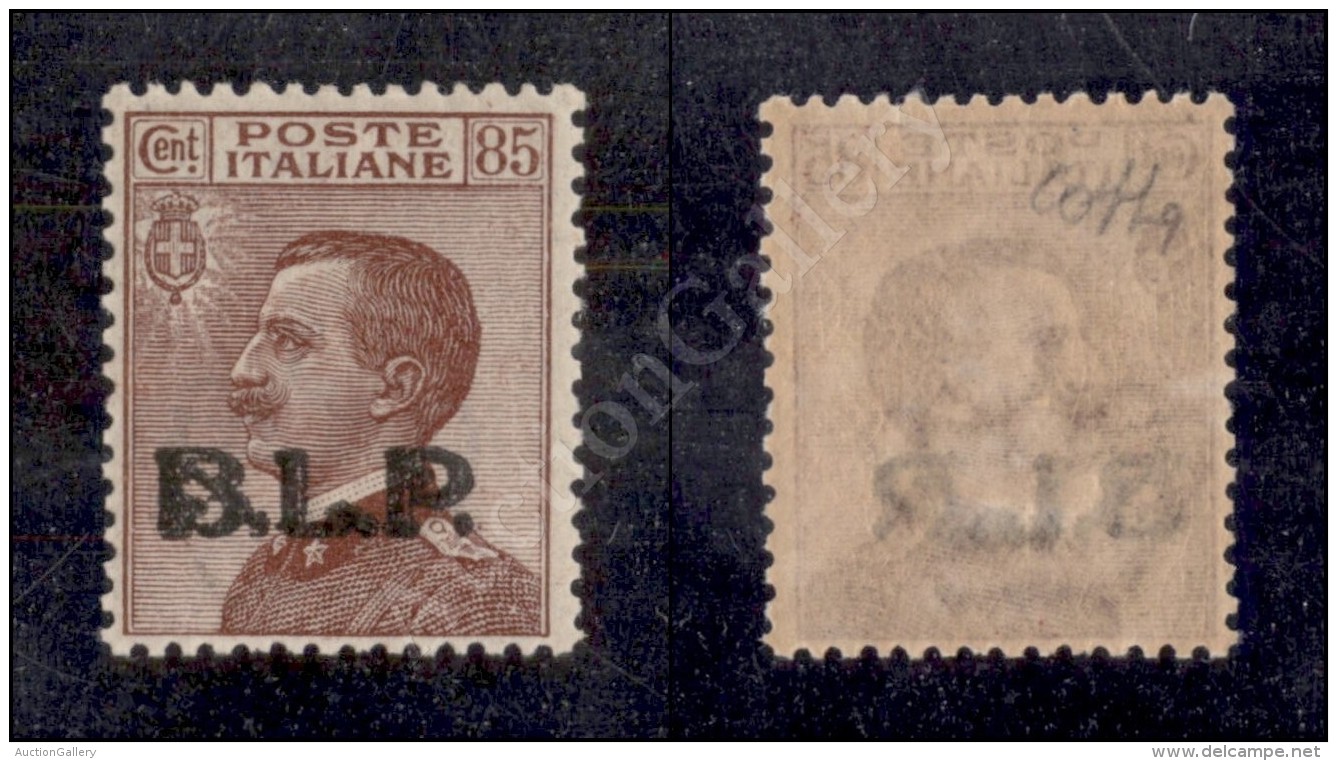 1923 - 85 Cent BLP (18) Nuovo Con Gomma Integra - Ottima Centratura - Molto Bello - Colla (2.000) - Other & Unclassified