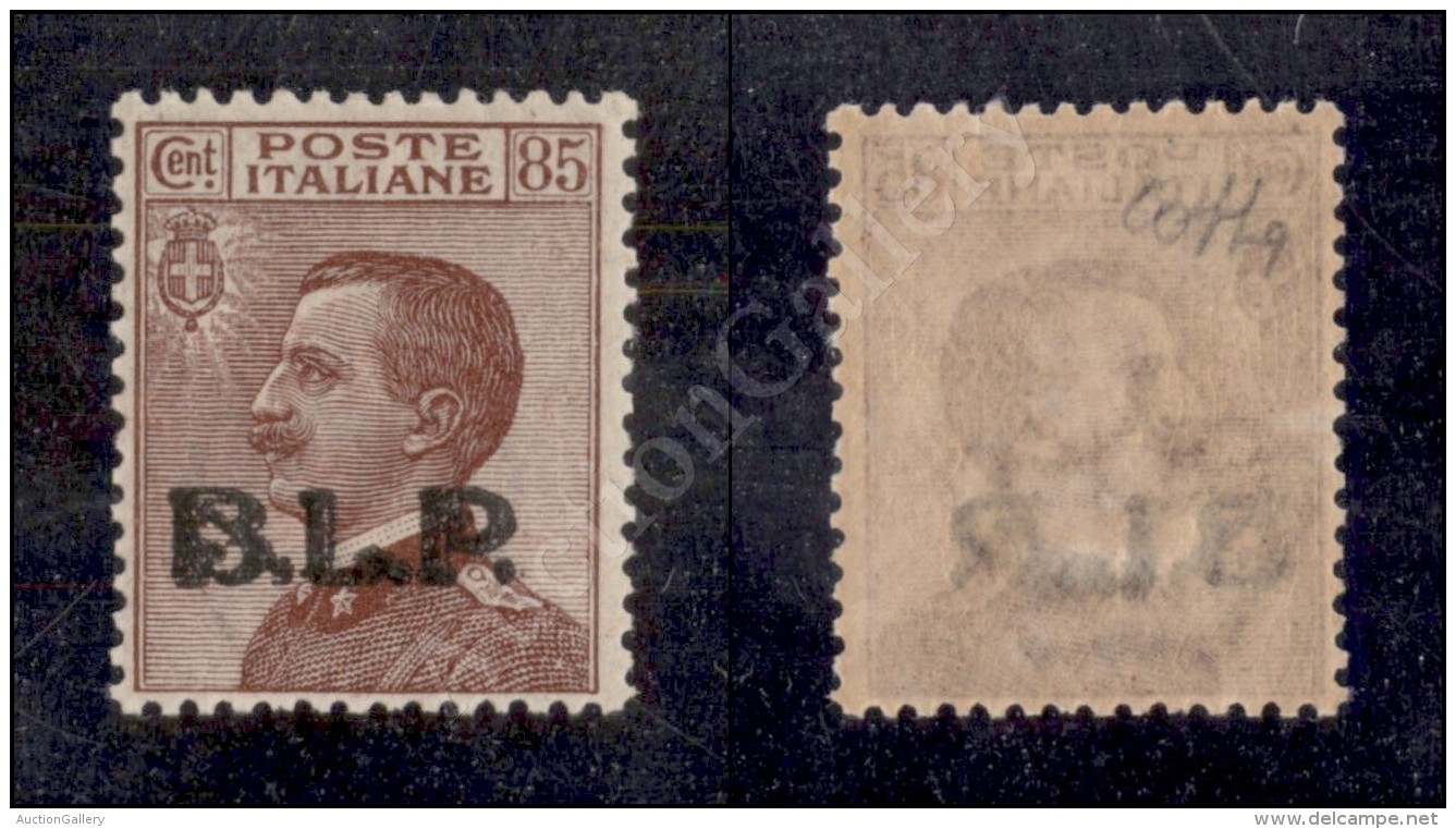 1923 - 85 Cent BLP (18) Nuovo Con Gomma Integra - Ottima Centratura - Molto Bello - Colla (2.000) - Sonstige & Ohne Zuordnung