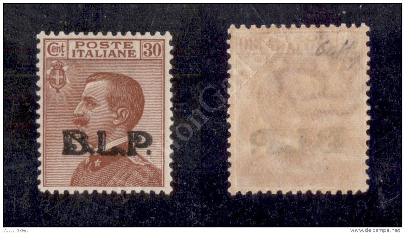 1923 - 30 Cent BLP (17) Nuovo Con Gomma Integra - Ottimamente Centrato - Molto Bello - Colla (1.500) - Sonstige & Ohne Zuordnung