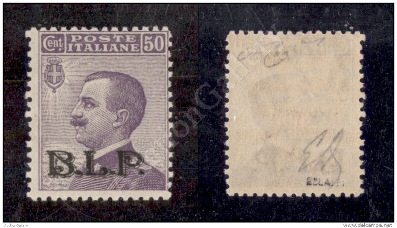 1922 - 50 Cent BLP (10) Nuovo Con Gomma Integra - Cert. Raybaudi (2.000+) - Sonstige & Ohne Zuordnung