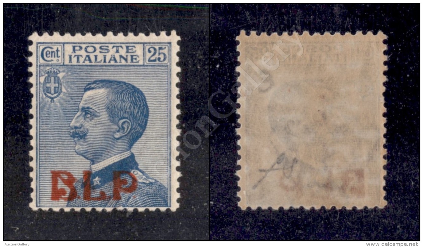 1921 - 25 Cent BLP (3) Nuovo Con Gomma Integra - Fiecchi (750) - Altri & Non Classificati