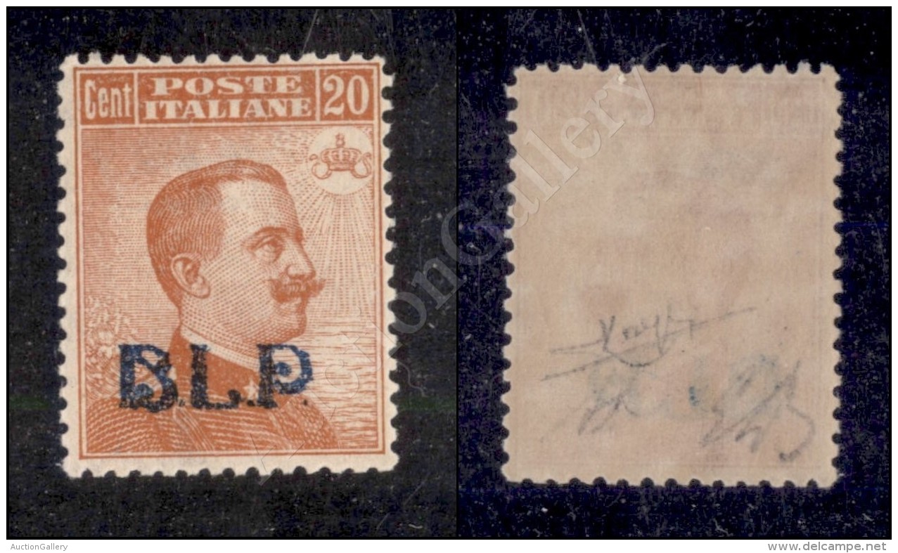 1921 - 20 Cent BLP (2) Nuovo Con Gomma - Diena + Raybaudi (1.750+) - Other & Unclassified